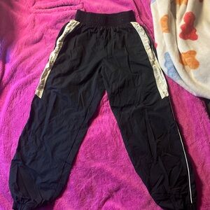 Black and White women’s Track Pants